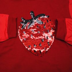 Костюм 7294 для девочки красный