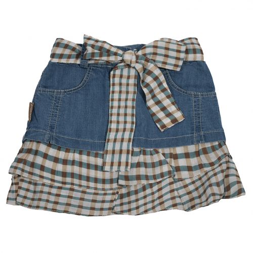 Спідниця джинсова 1520 блакитна