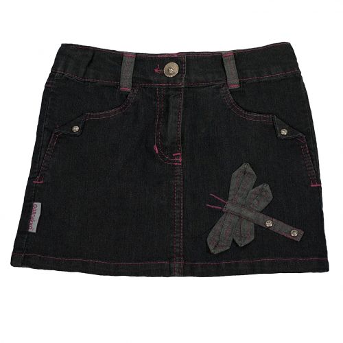 Спідниця джинсова 1526 чорна