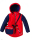 Куртка зимова 20075 червоно-синього кольору