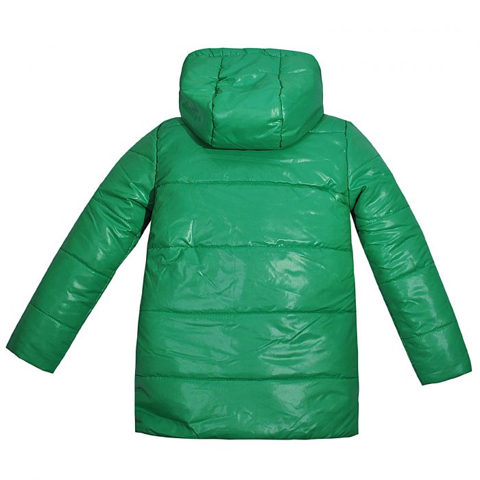 Куртка 22018 зеленая