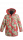 Куртка демісезонна 22037 для дівчинки червоного кольору