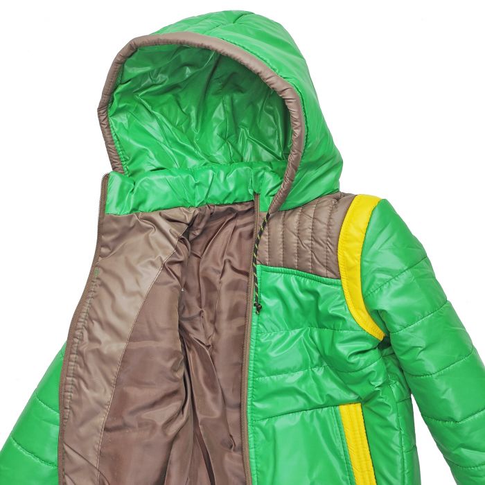 Куртка 22052 зеленая