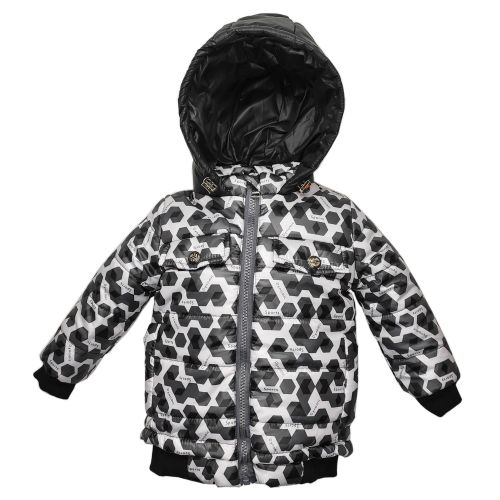 Куртка 22276 цветной принт