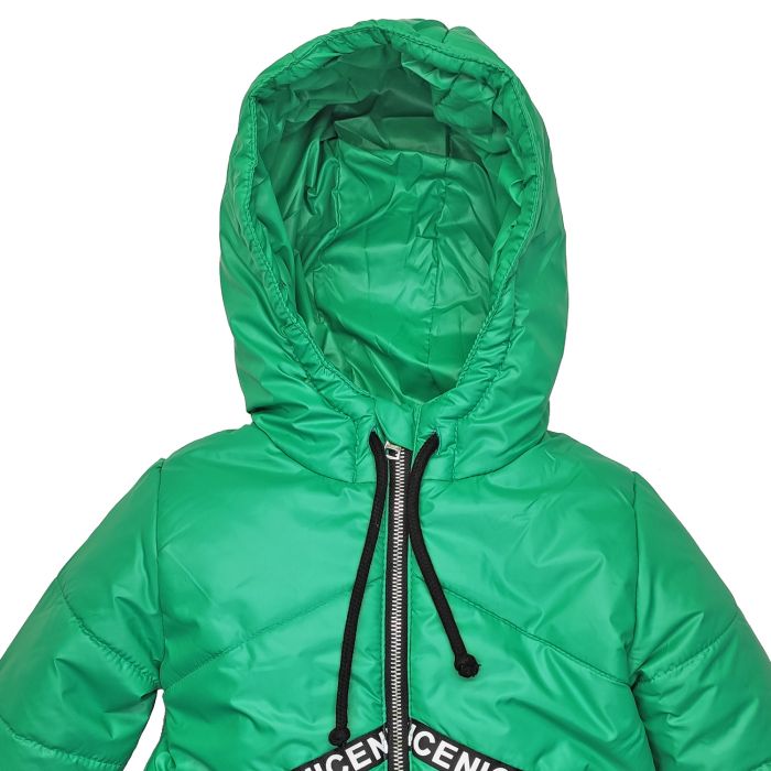Куртка 22309 зеленая