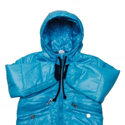 Куртка 22386 голубая