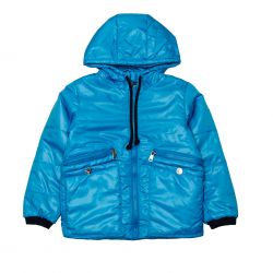 Куртка 22386 голубая