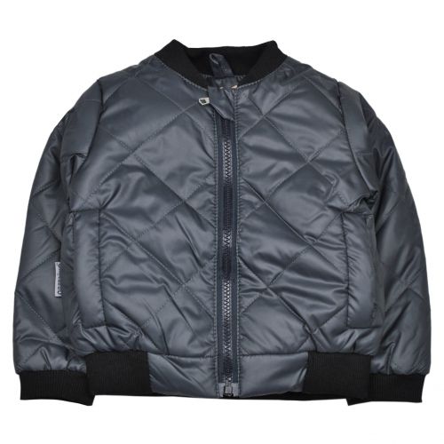 Бомбер 22406 темно-серый