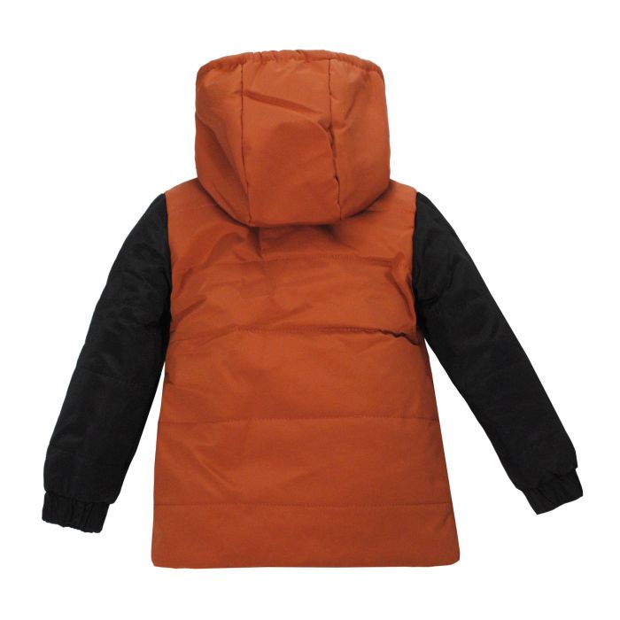 Куртка 22415 коричнево-черная