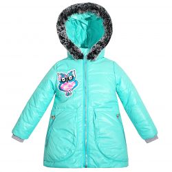Куртка 22458 бірюзова