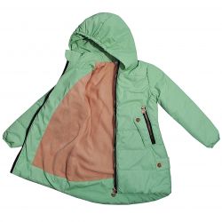 Куртка 22525 зелена