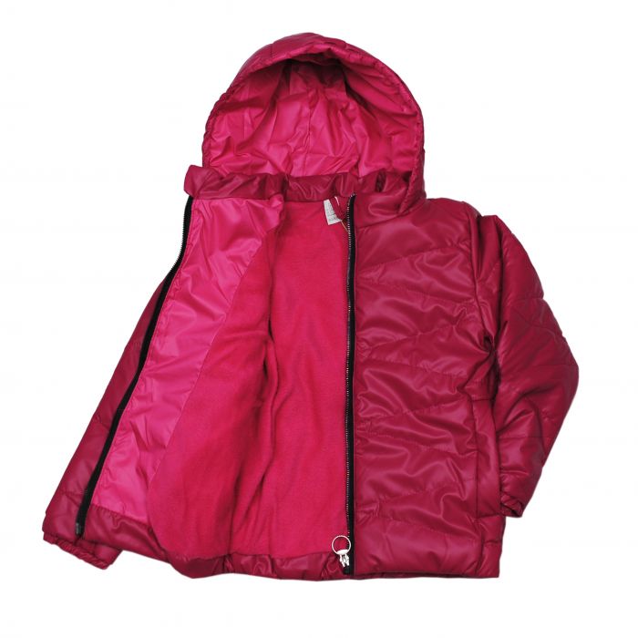 Куртка 22659 темно рожева