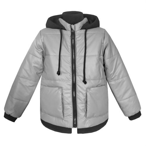 Куртка демисезонная для мальчика 22775 серая