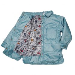Куртка 22779 голубая