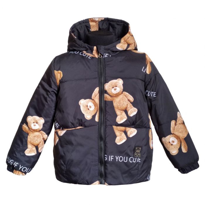 Куртка демисезонная 22795 черного цвета