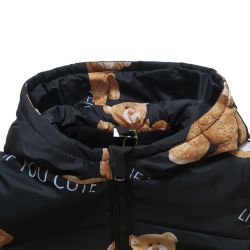 Куртка демисезонная 22795 черного цвета