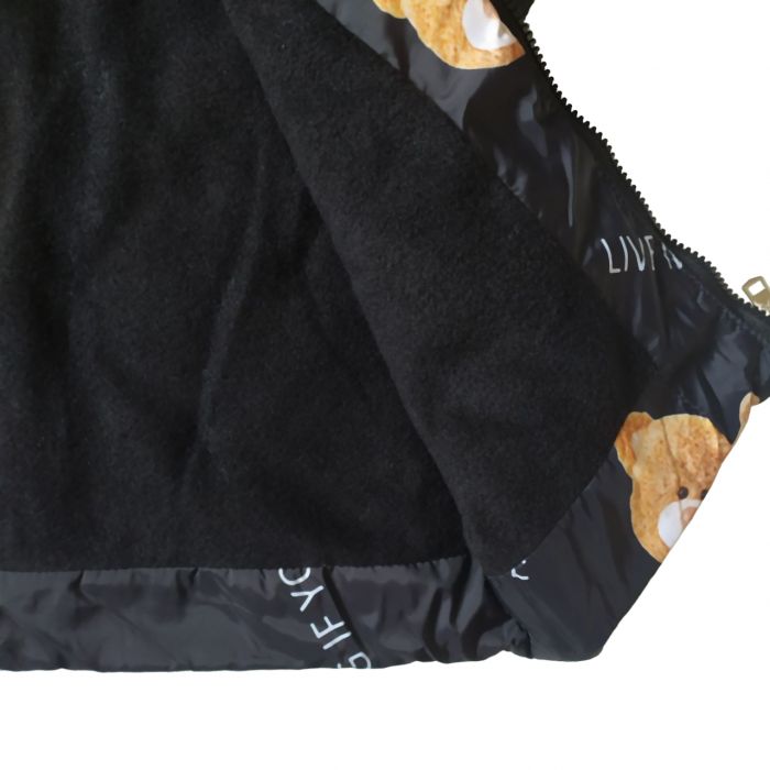 Куртка демисезонная 22795 черного цвета