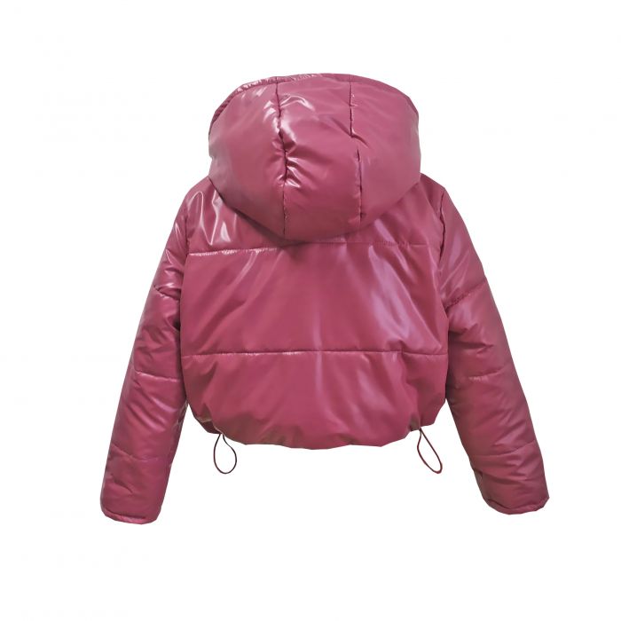 Куртка для дівчинки демісезонна 22820 малинового кольору