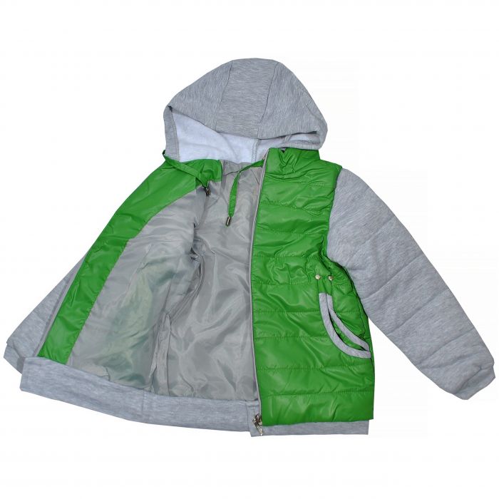 Куртка 2440 зеленая