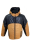 Куртка 2519 оранжево - чорна