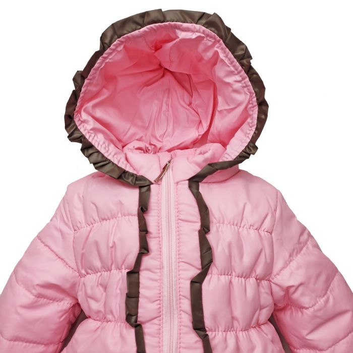 Куртка 2581 рожева