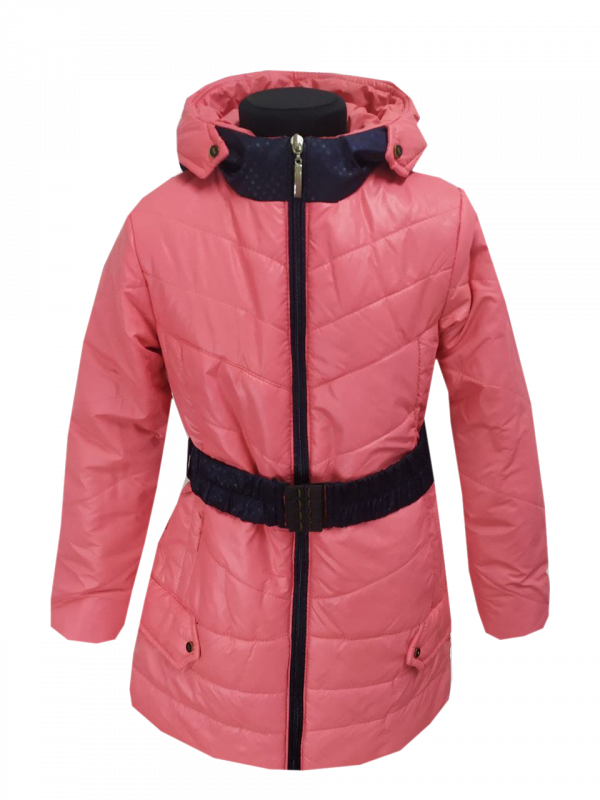 Куртка демисезонная 2706 для девочки розового цвета.
