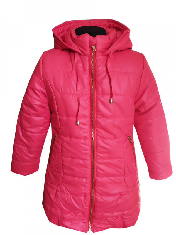 Куртка зимняя 2835 для девочки розового цвета.