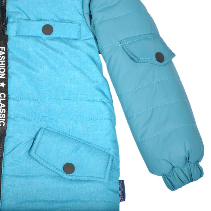 Куртка 20140 блакитна