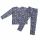 Пижама для деток 555364-555365 серого цвета с принтом