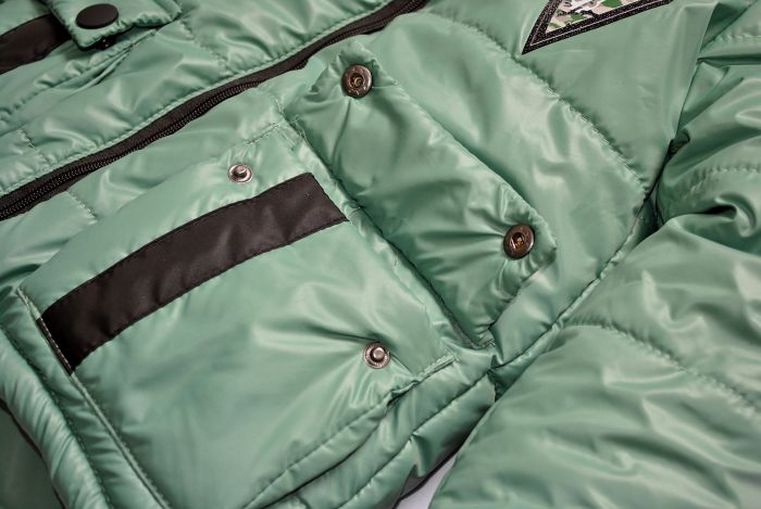 Куртка 20115 зелена