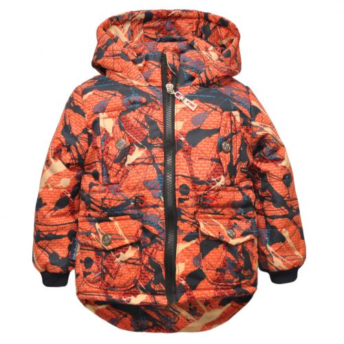 Куртка22280 цветной принт