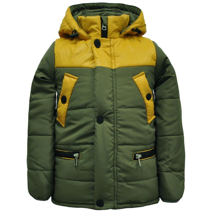 Куртка 22185 зеленая