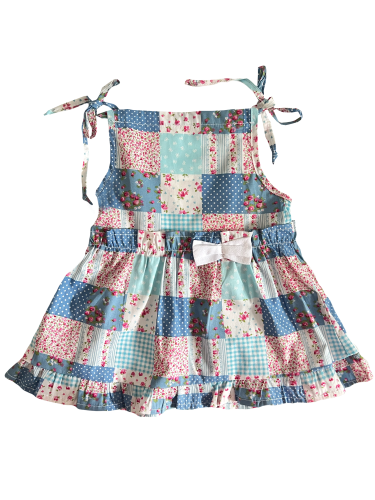 Сарафан 476 блакитний