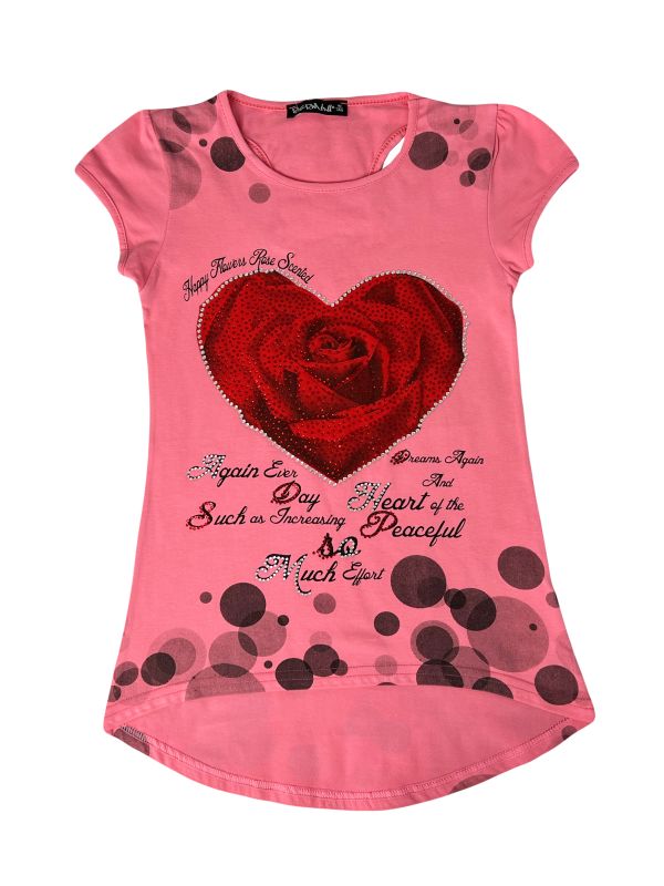 Футболка 57240 світло-рожева