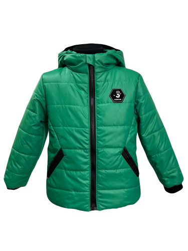 Куртка демисезонная 22207 зеленая