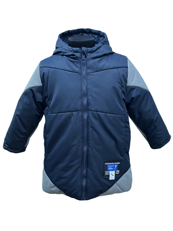 Куртка зимняя 20522 темно-синяя