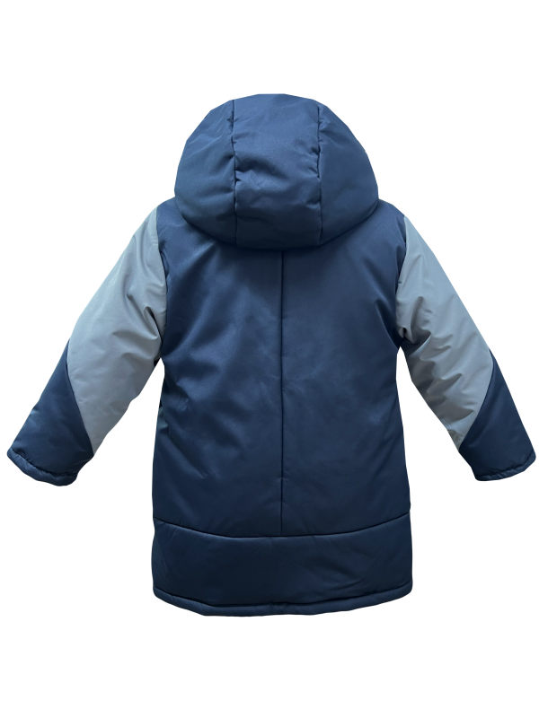 Куртка зимняя 20522 темно-синяя
