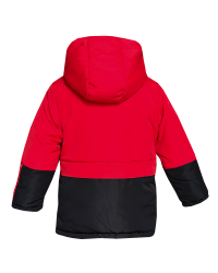 Куртка зимняя 20487 красно-черная