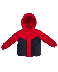 Куртка зимняя 20566 красно-синяя