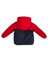 Куртка зимняя 20566 красно-синяя