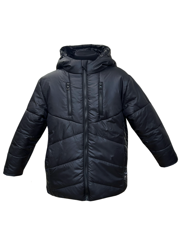 Куртка зимняя 20546 черного цвета