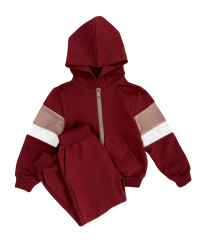 Костюм 555521-555522 бордовый